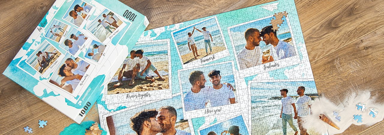 collage design holidays love