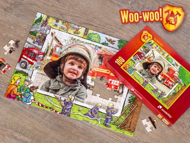 Fire Brigade Puzzle for Children