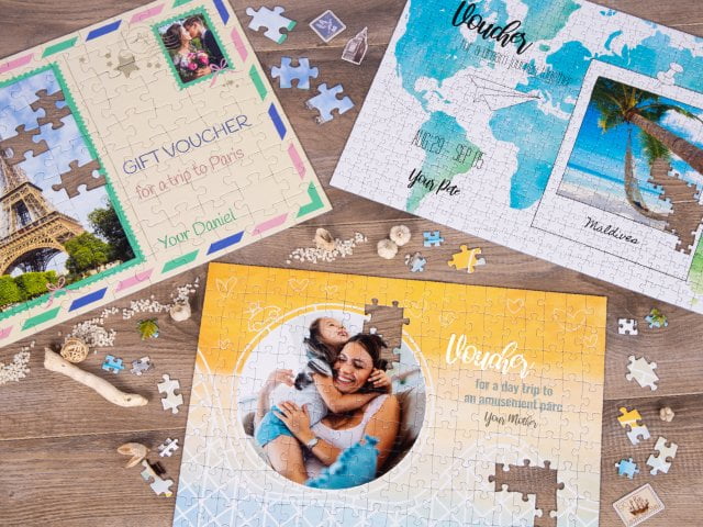 Gift voucher for travel and day trips