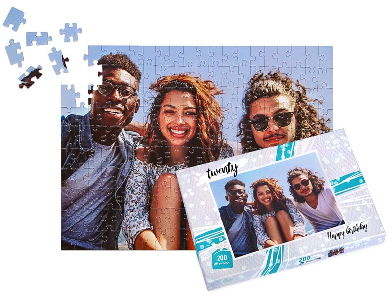 Box photo puzzle 200 pieces friends