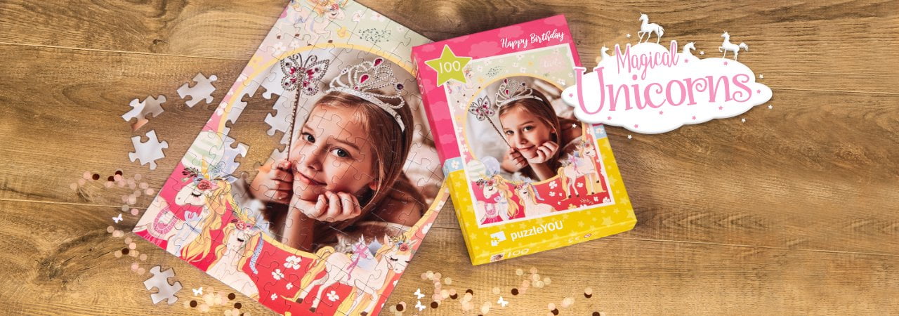 Magical unicorns and you on a puzzle