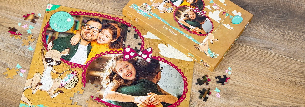 Photo Puzzle Collage Couple