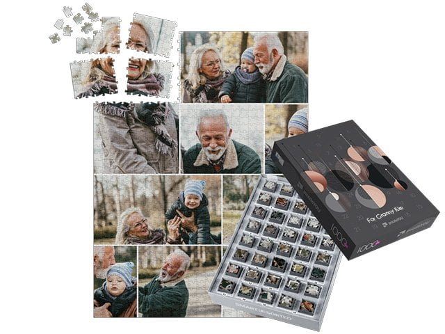 puzzleYOU Advent Calendar box "Dazzling Christmas"