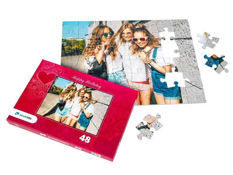 Box photo puzzle 48 pieces