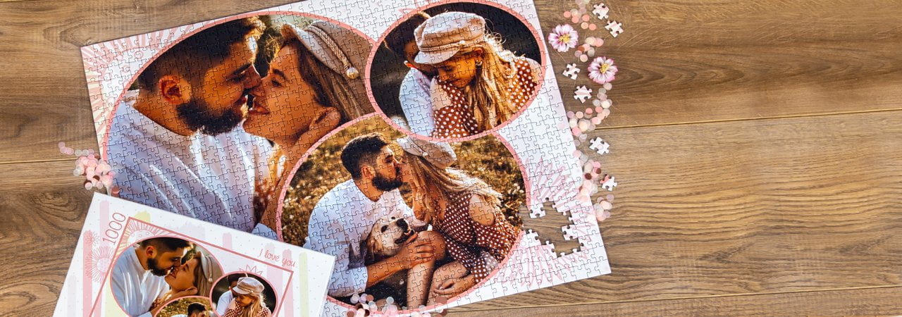 Photo Puzzle Collage Family
